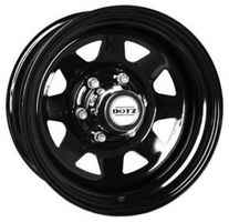 Dotz 4X4 Stahlrader Dakar Dark 5*139,7 7xR15 ET-12 DIA110